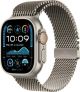 Apple Watch Ultra 2 (GPS+Cellular) 49mm Titanium Case with Natural Titanium Milanese Loop - Large - Natural